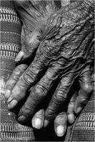 HANDS OF IFUGAO INDIAN, BANAUE, PHILIPPINES